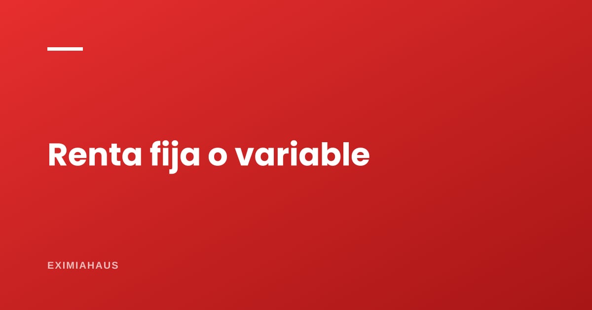 ¿Qué es la renta variable en un local comercial?