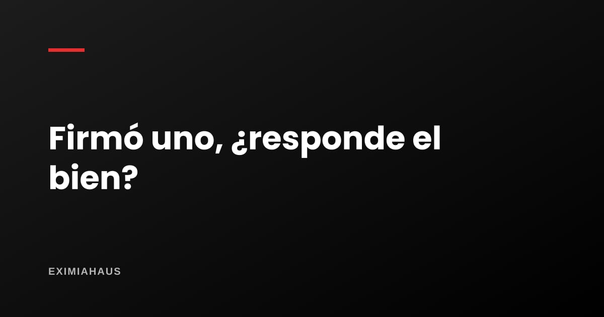 Hipoteca firmada por uno solo: qué pasa cuando el inmueble es de la sociedad conyugal
