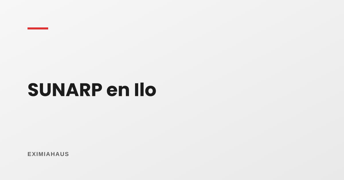 SUNARP en Ilo: cómo verificar un inmueble antes de comprarlo en 2026