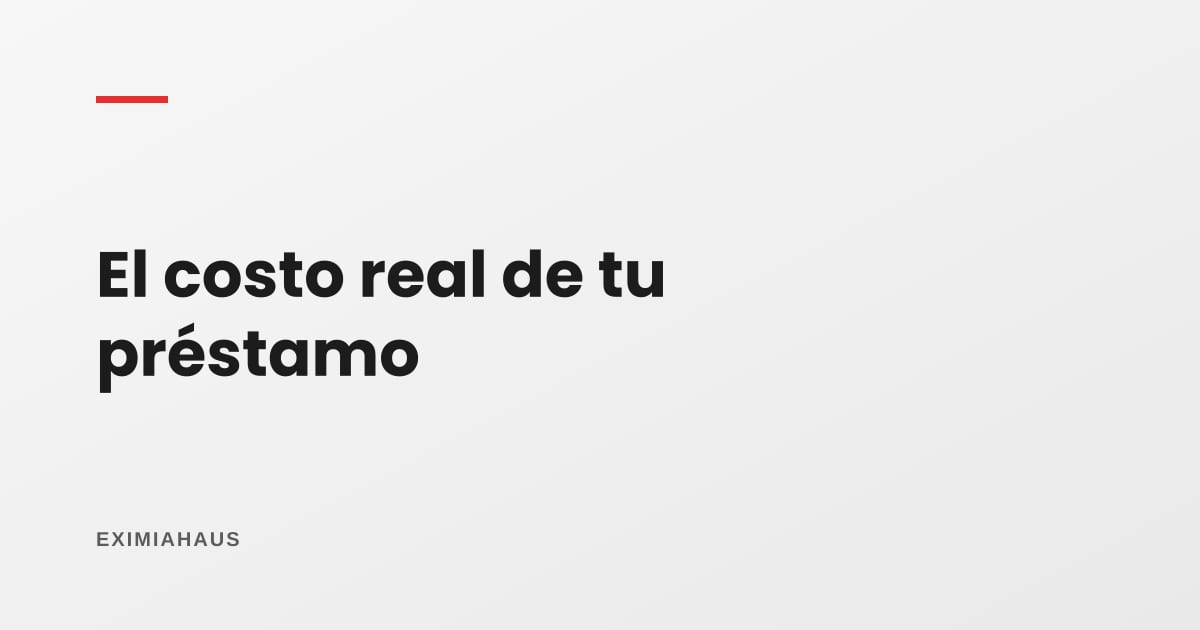 ¿Cómo comparo la oferta de un préstamo con garantía hipotecaria?