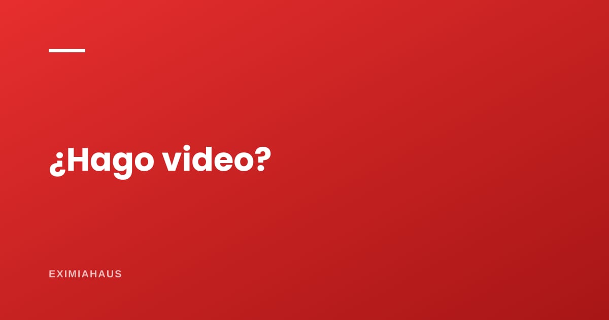 ¿Vale la pena hacer un video de mi propiedad?