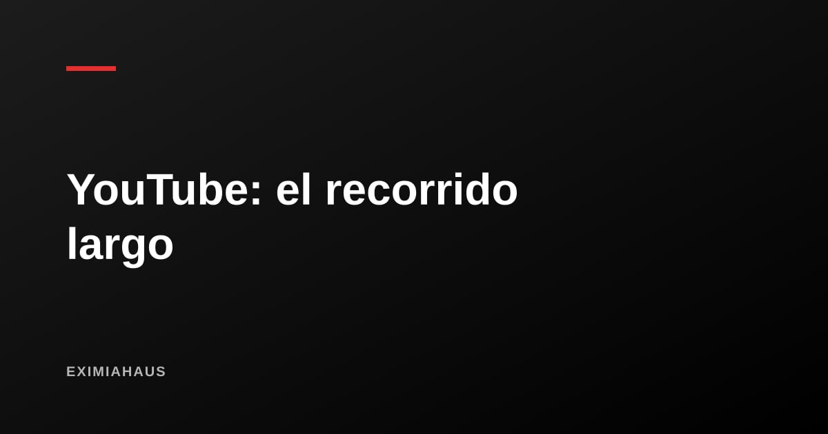 YouTube para vender inmuebles: el canal que atiende al comprador que ya está decidiendo