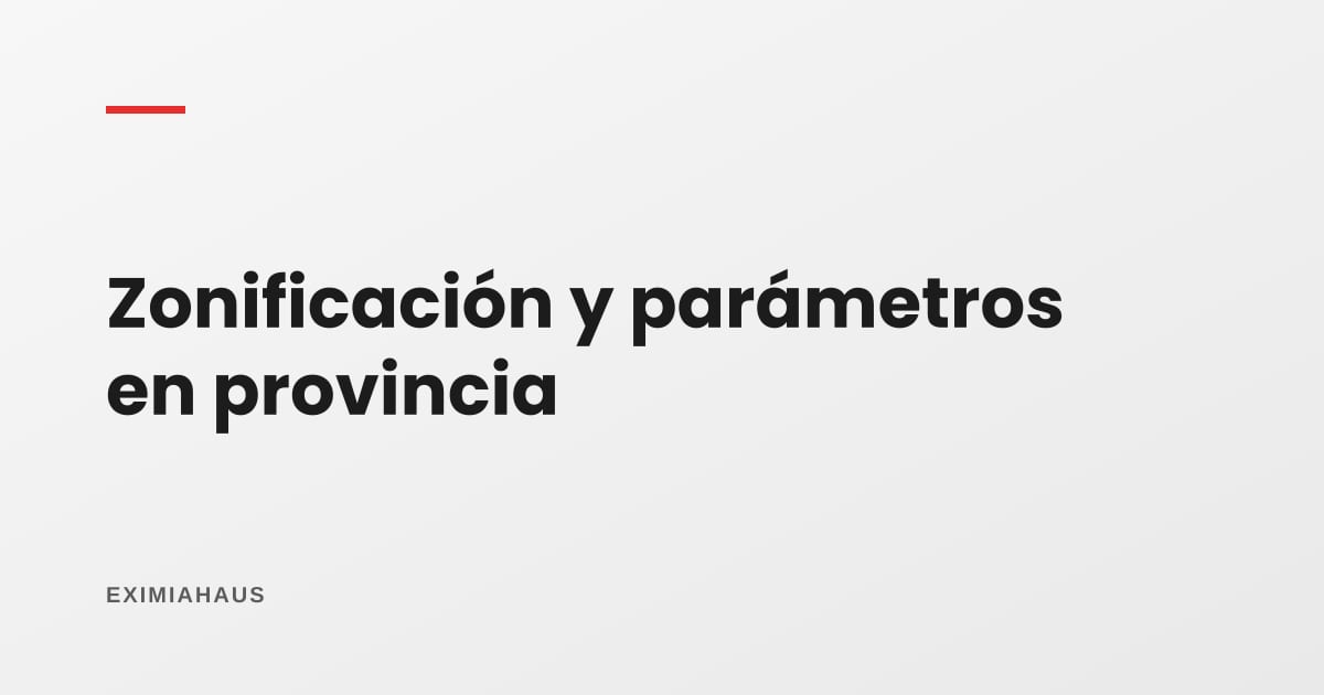 ¿Dónde consulto la zonificación de un terreno?