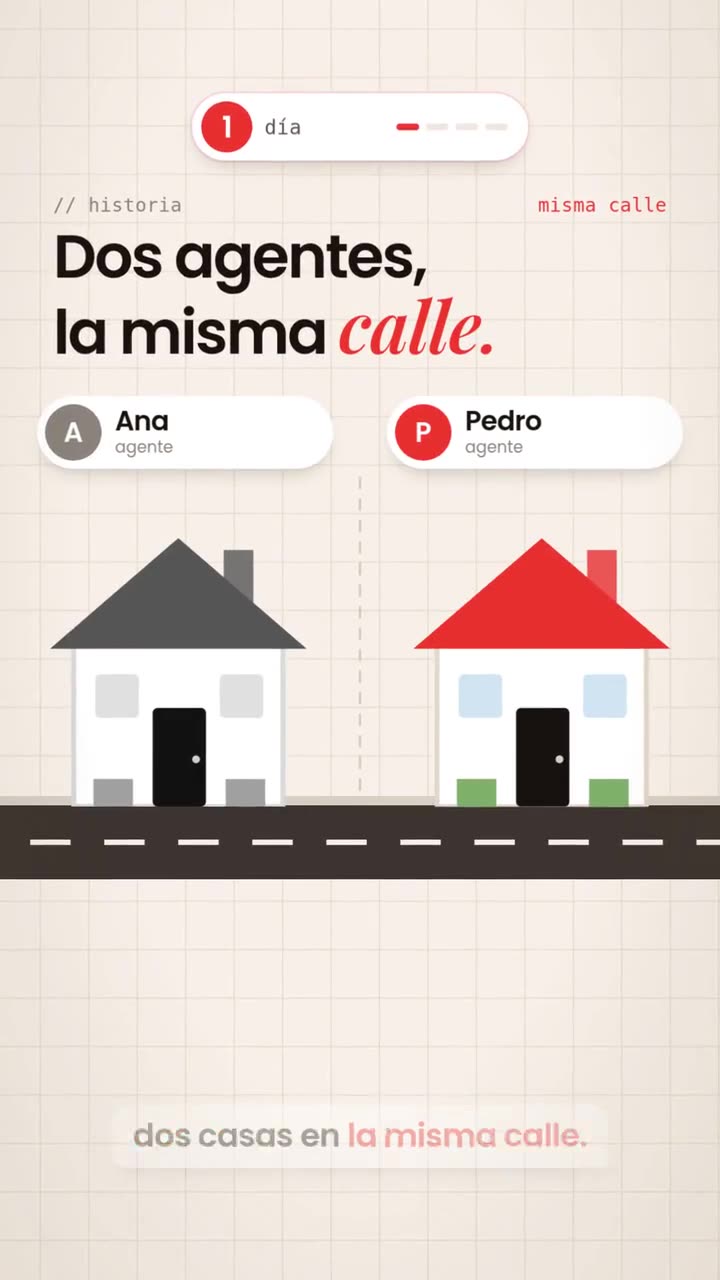 Dos agentes, la misma calle