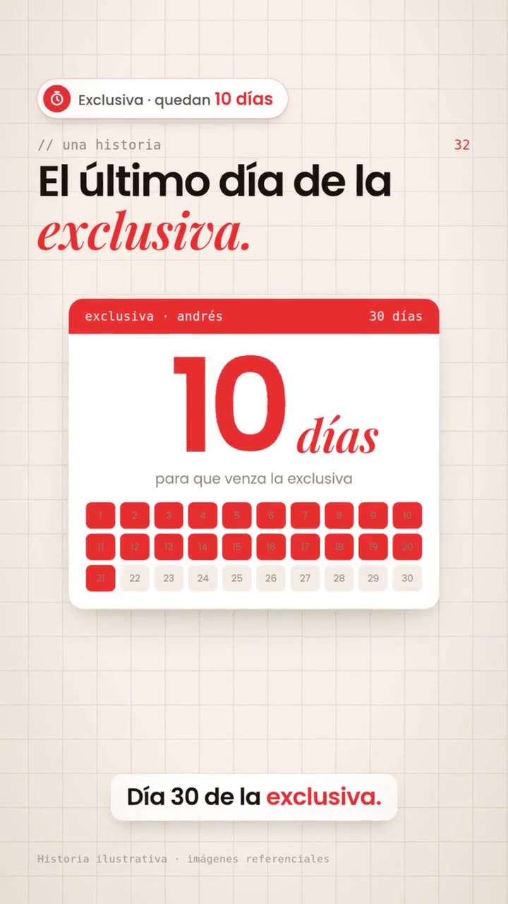 El último día de la exclusiva