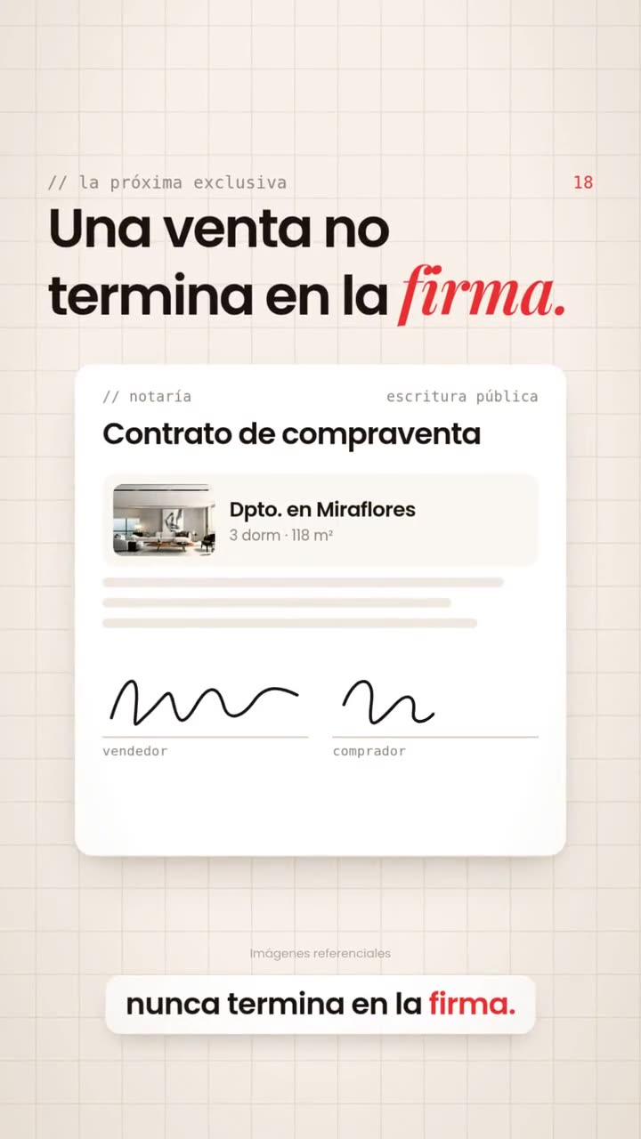 La próxima exclusiva