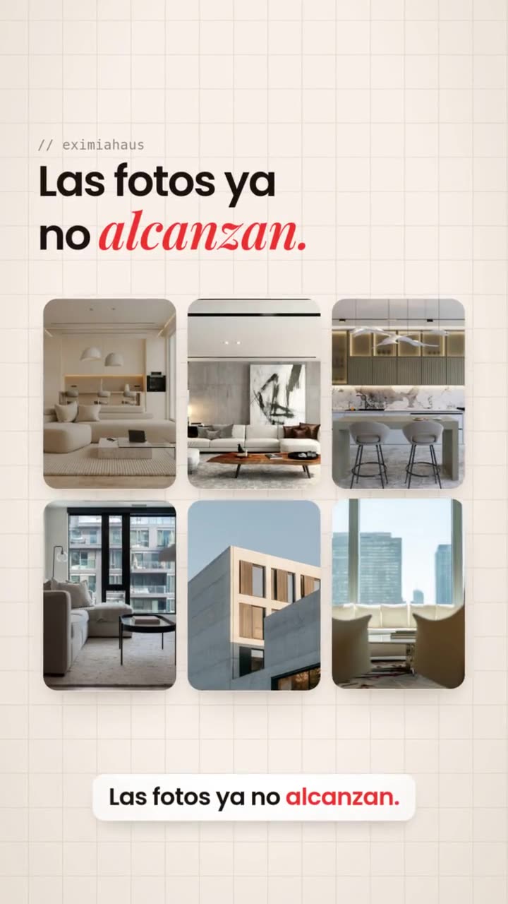 Las fotos ya no alcanzan
