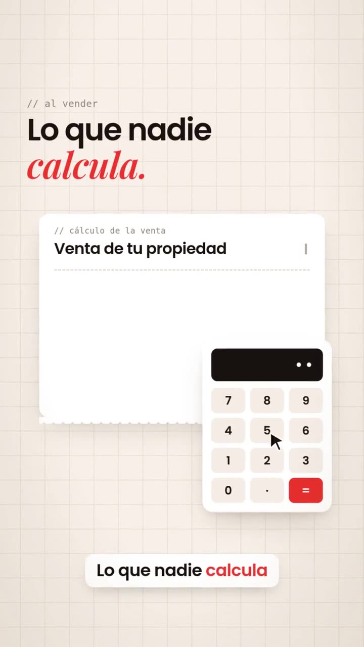 Lo que nadie calcula cuando vende
