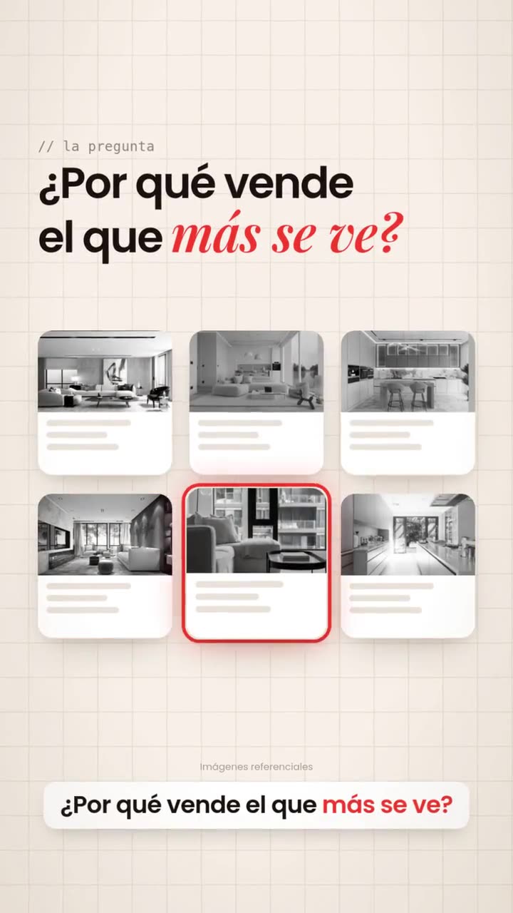 ¿Por qué vende el que más se ve?