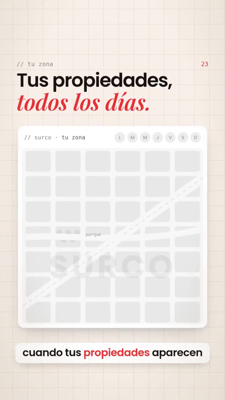 Que te reconozcan en tu zona